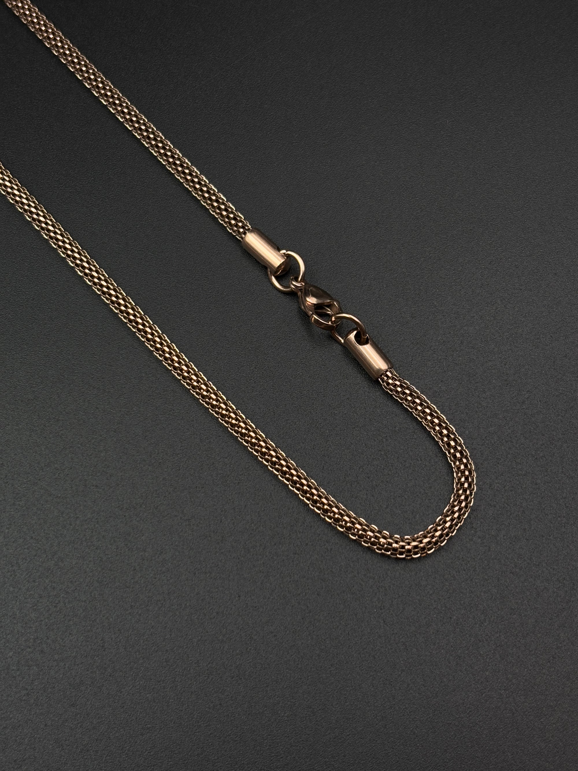 Men’s Mesh Chain Rosegold