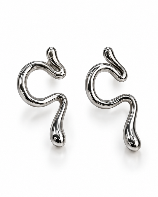 Designer Fluid Loop Earcuffs non pierced