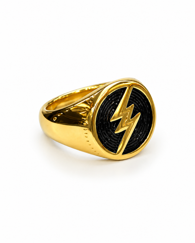 Flash Signet Ring