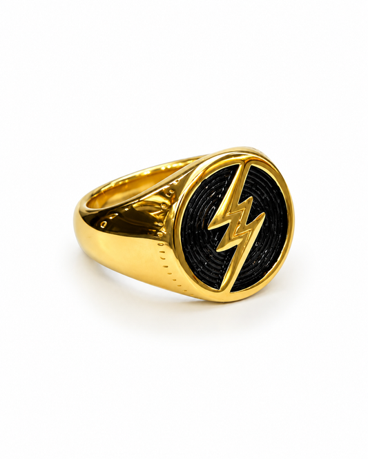 Flash Signet Ring