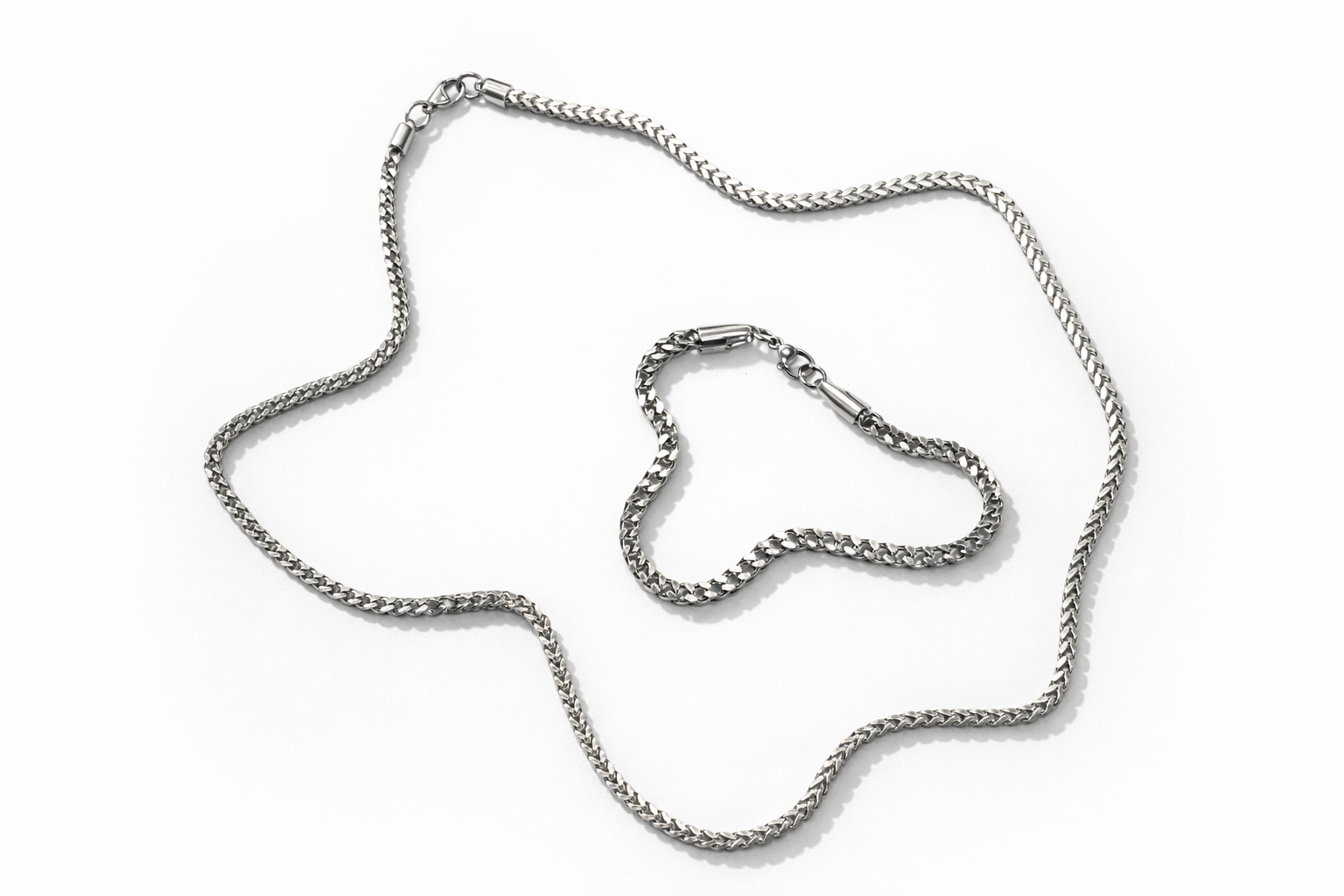 Franco Chain + Bracelet Combo