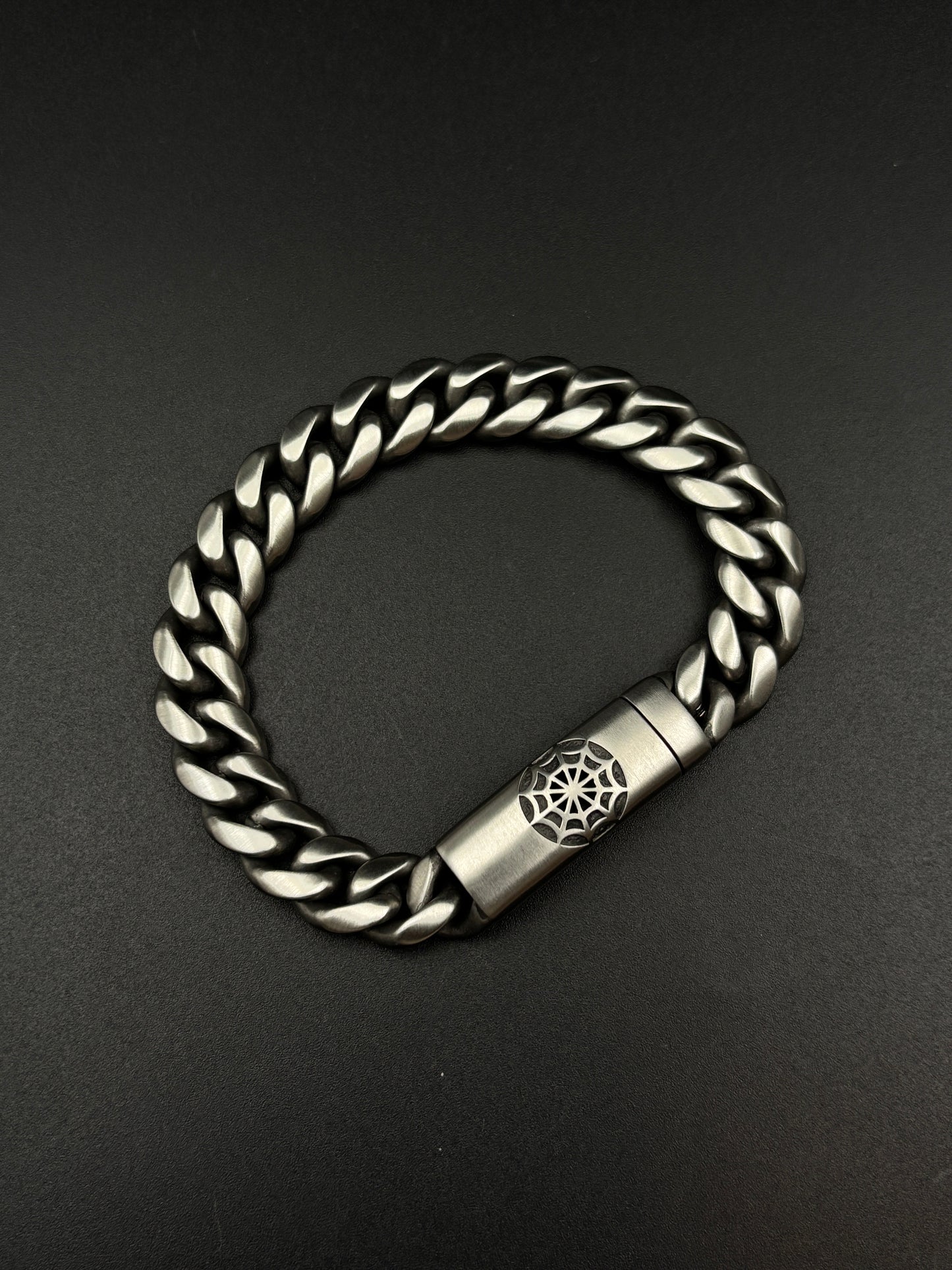 Venom Web Cuban Bracelet