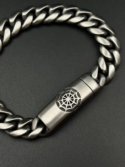Venom Web Cuban Bracelet