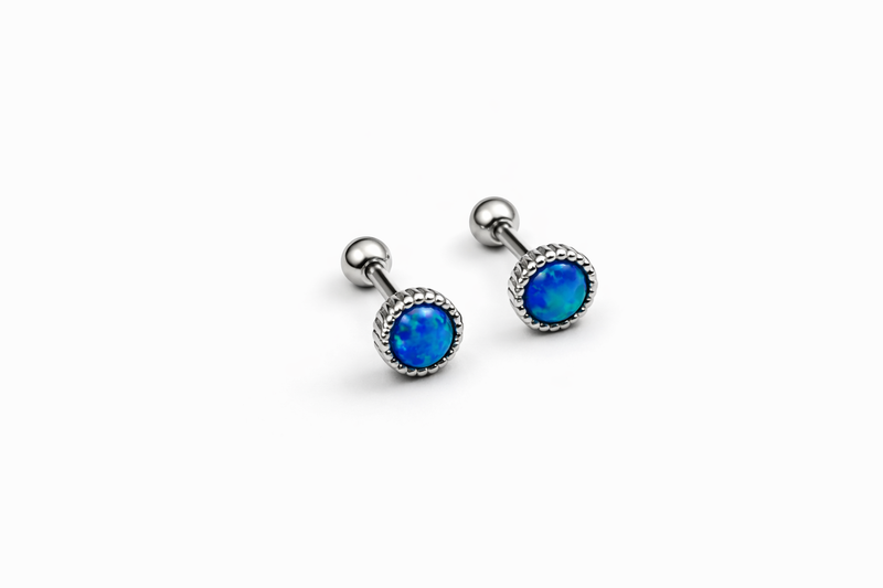 Nebula Blue Studs
