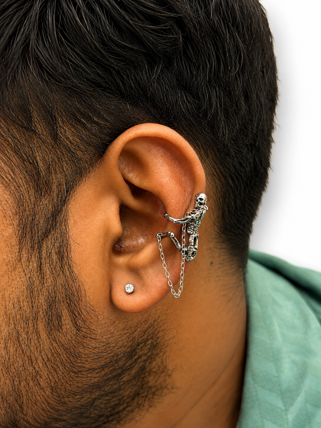Side Skull Ear cuffs