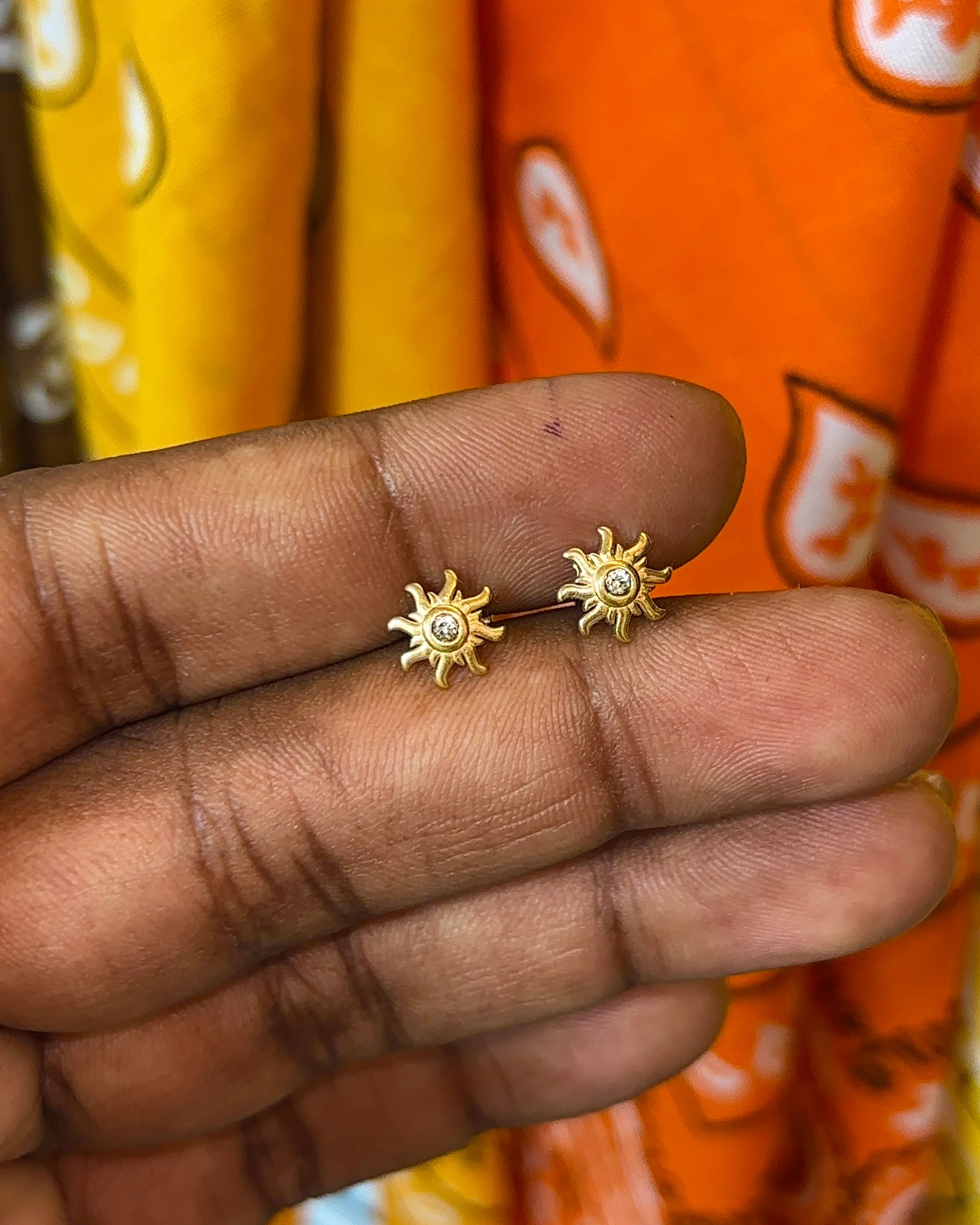 Sun Studs - Designer Studs for men