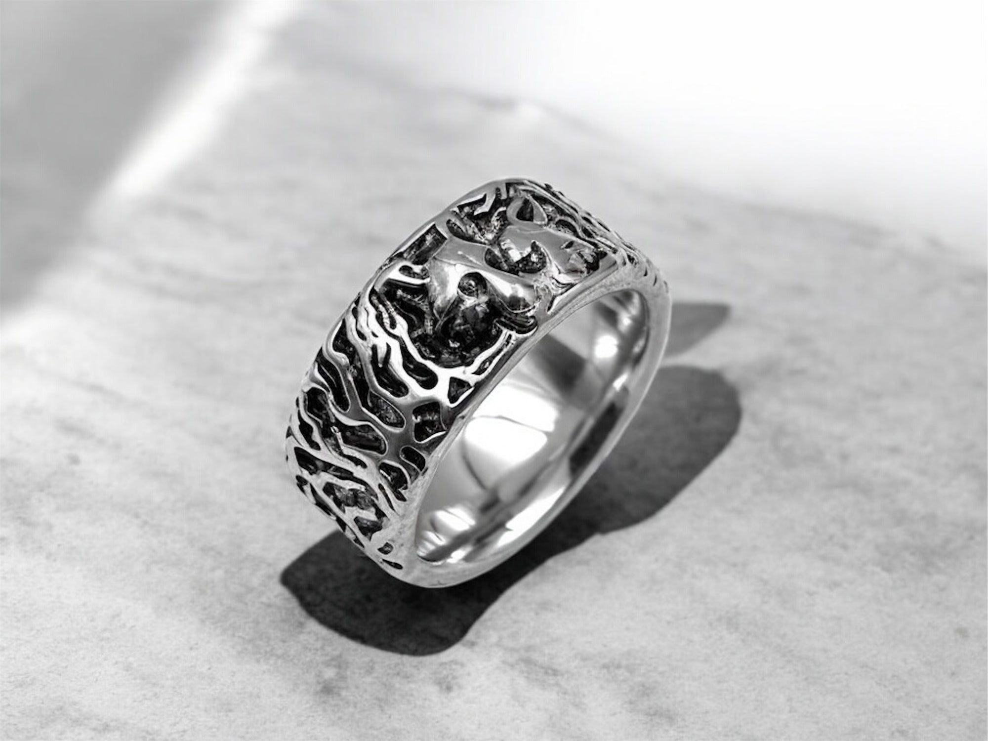 Hawl Wolf Ring