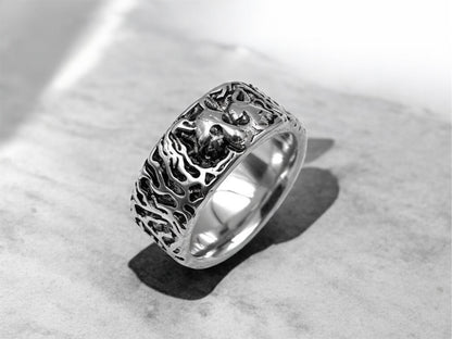 Hawl Wolf Ring