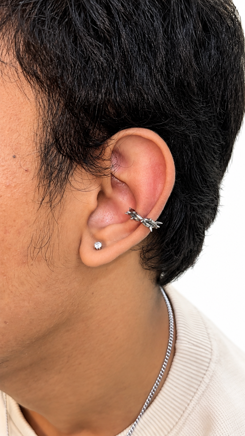 Barb wire Earcuffs non pierced