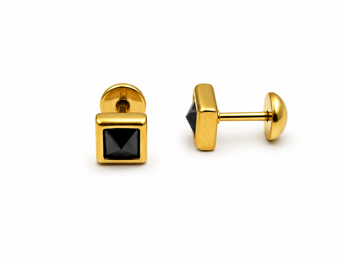 Classic Square Solitaire Studs