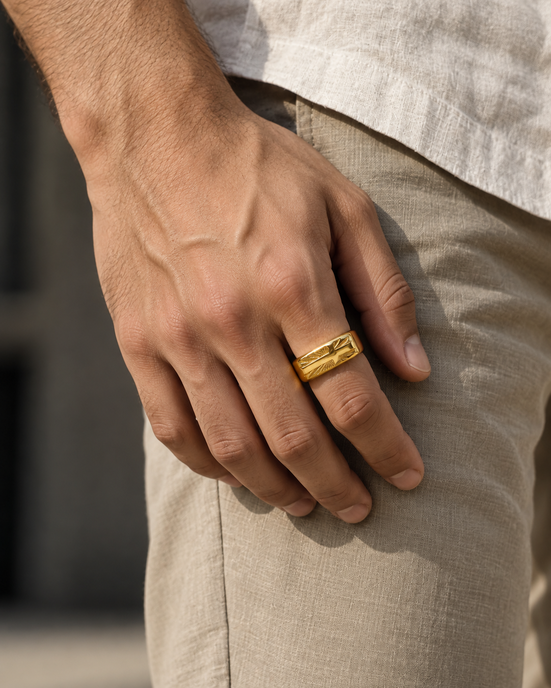 Cross-Grace Ring