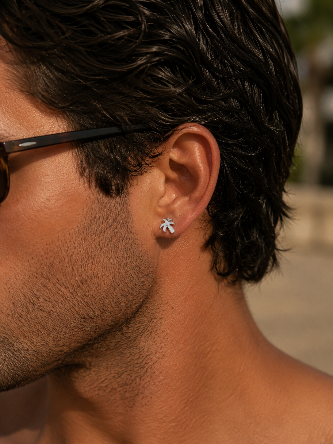 Palm Tree Studs