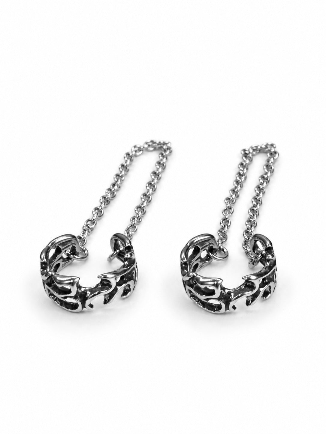 Flame Link Earcuffs non pierced