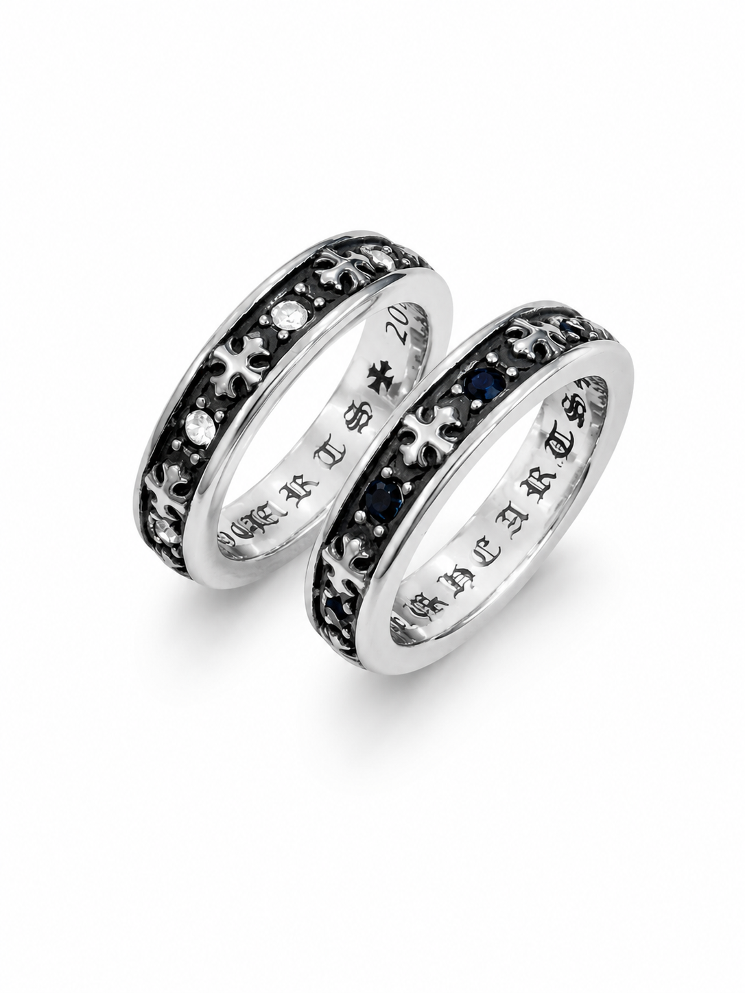 Ying yang - Chrome Heart Ring