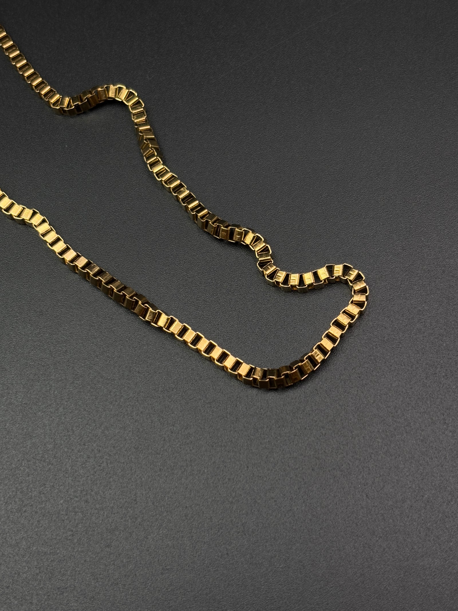 Men’s Gold Perfect Box Chain