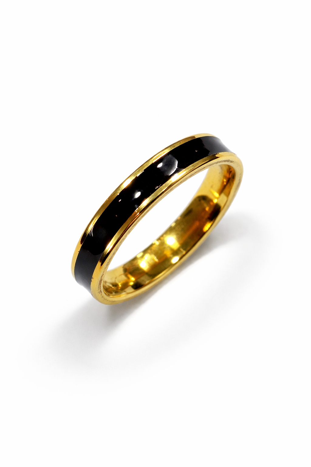 Minimalist Dual tone Band Rings