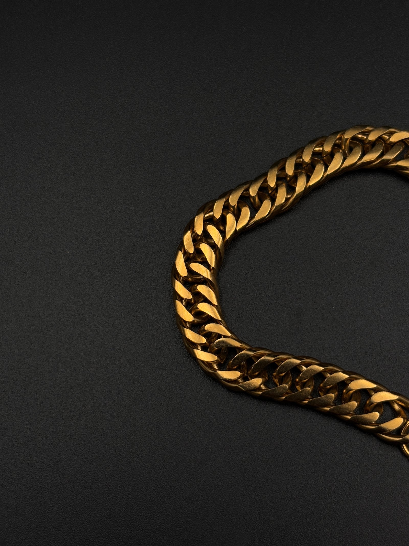 Bulky Gold Chain Bracelet for Men