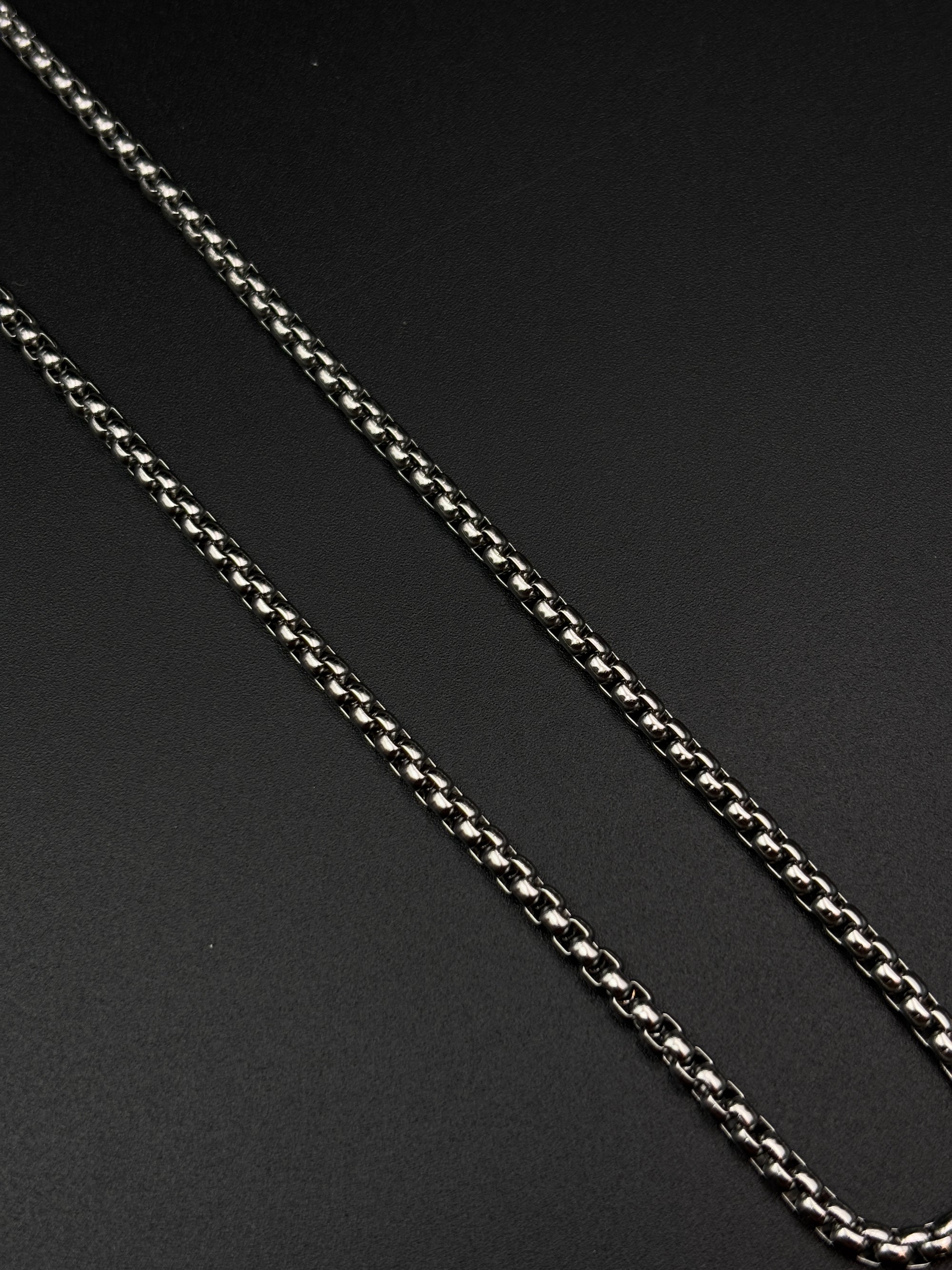Minimalist Gold & Silver Round Chain for Men