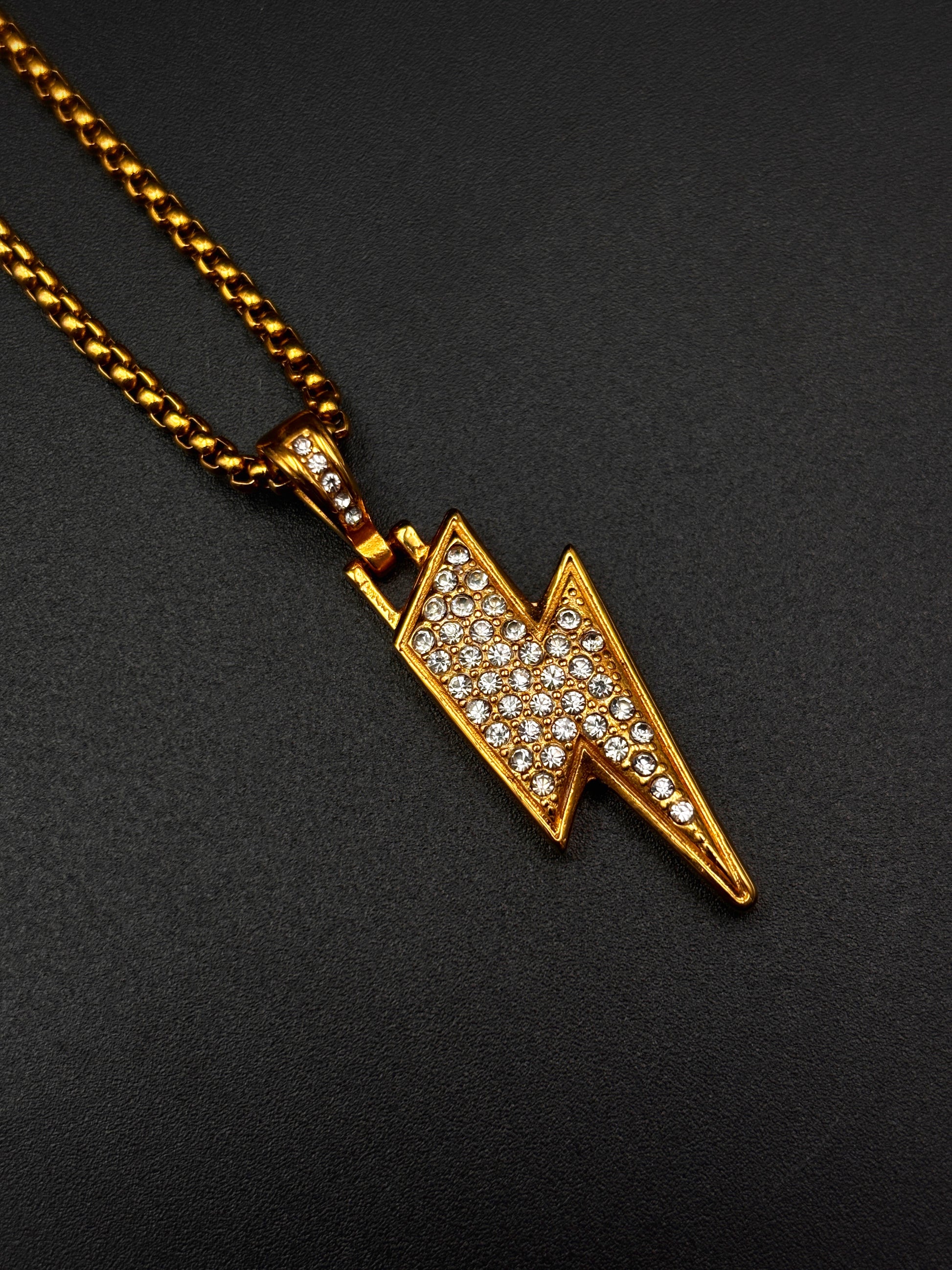 Gold Flash Bling Necklace - Vrp Fashions 