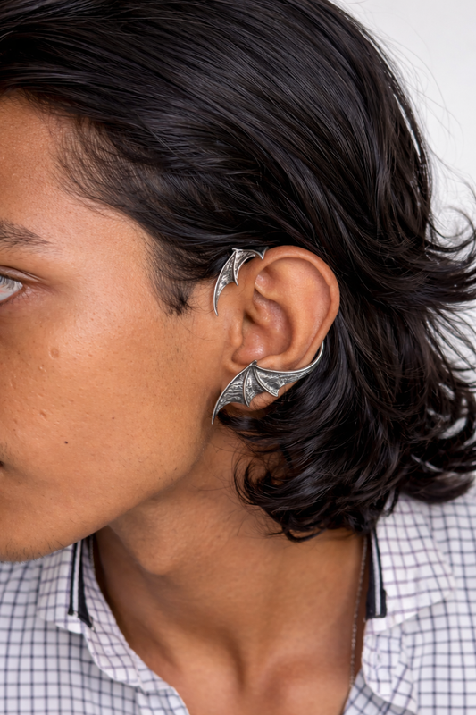 Vamp - Wings Ear Cuff - Needs Piercings