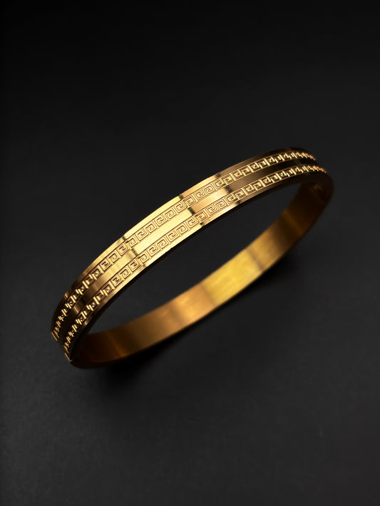 Gold Heritage Men’s Kada - Vrp Fashions 