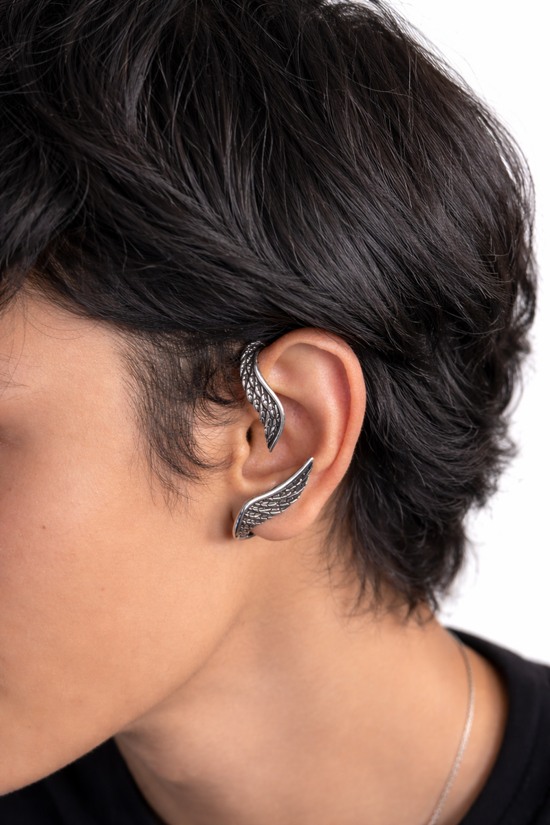 Angle Wing Ear Cuff( No Piercing)