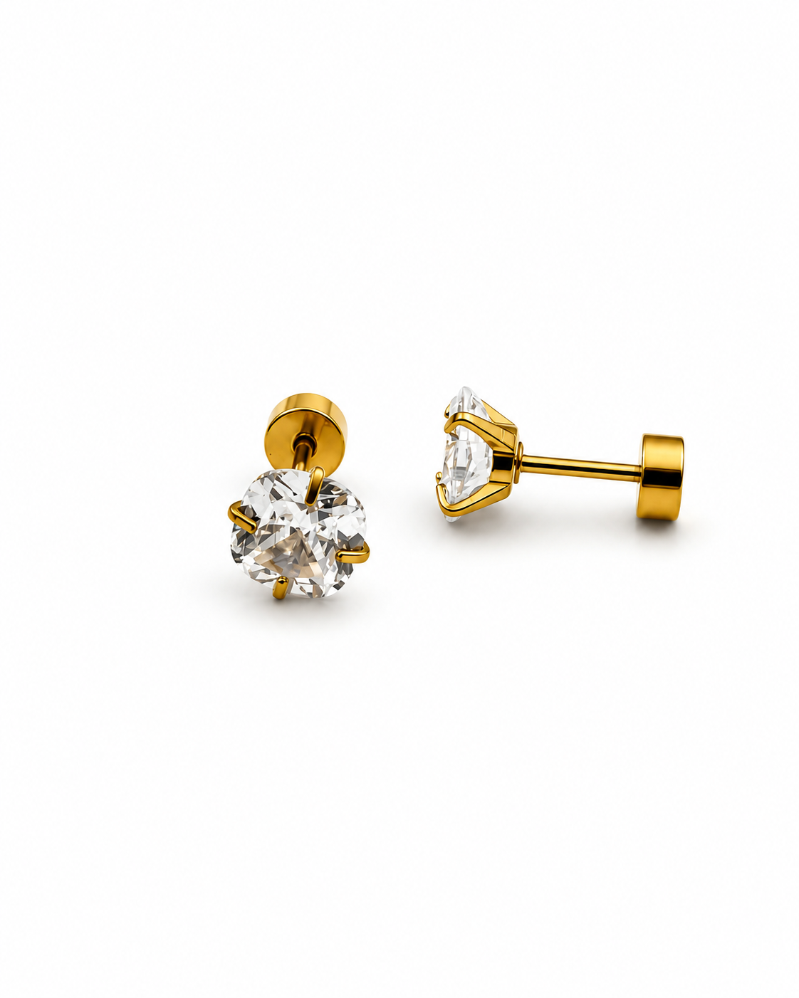 Uncut Diamonds Gold (5 mm)