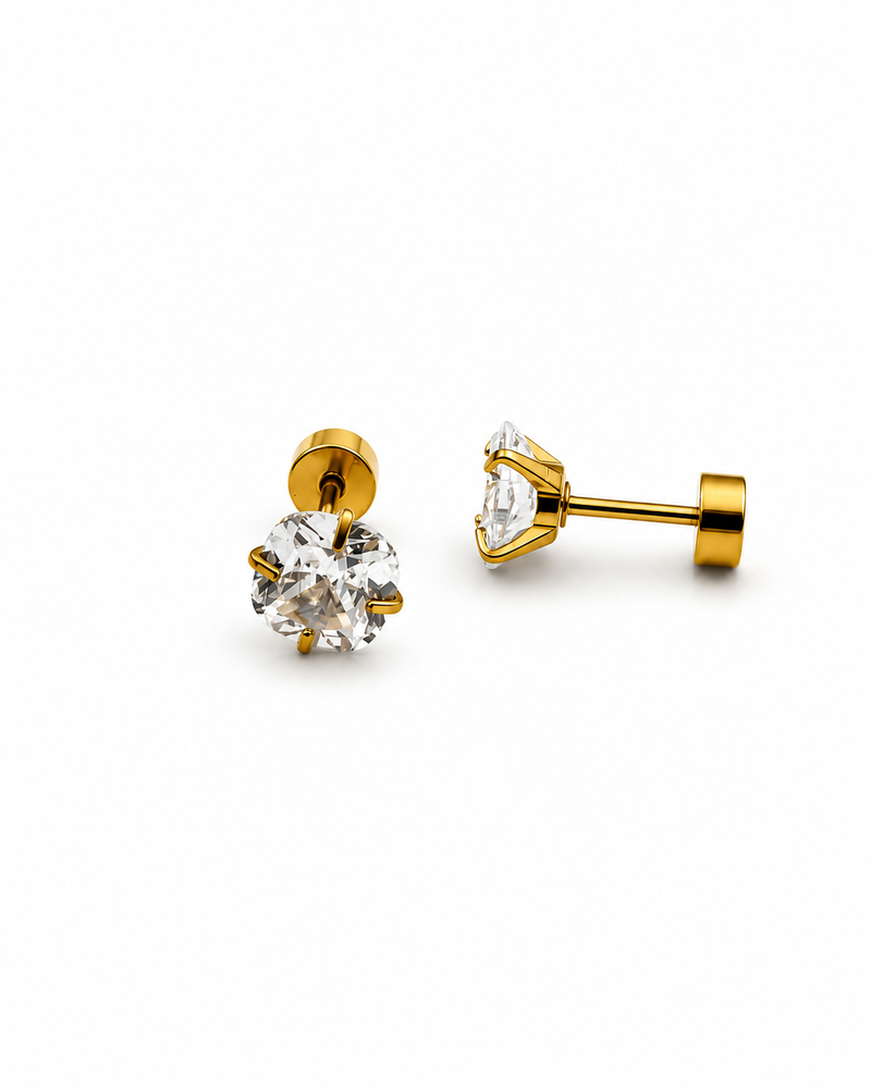 Uncut Diamonds Gold (5 mm)