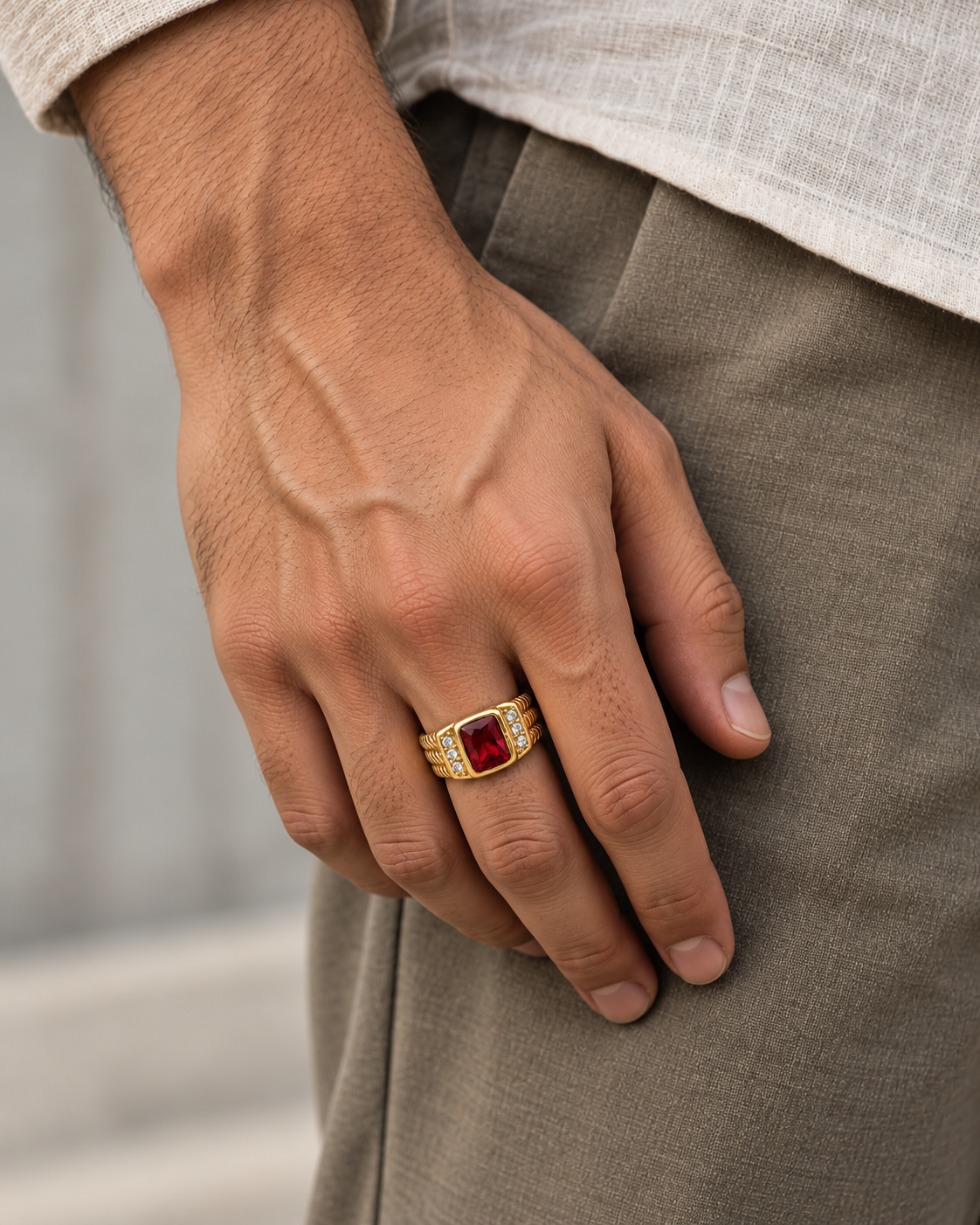 Crown Stone - Royal Ring