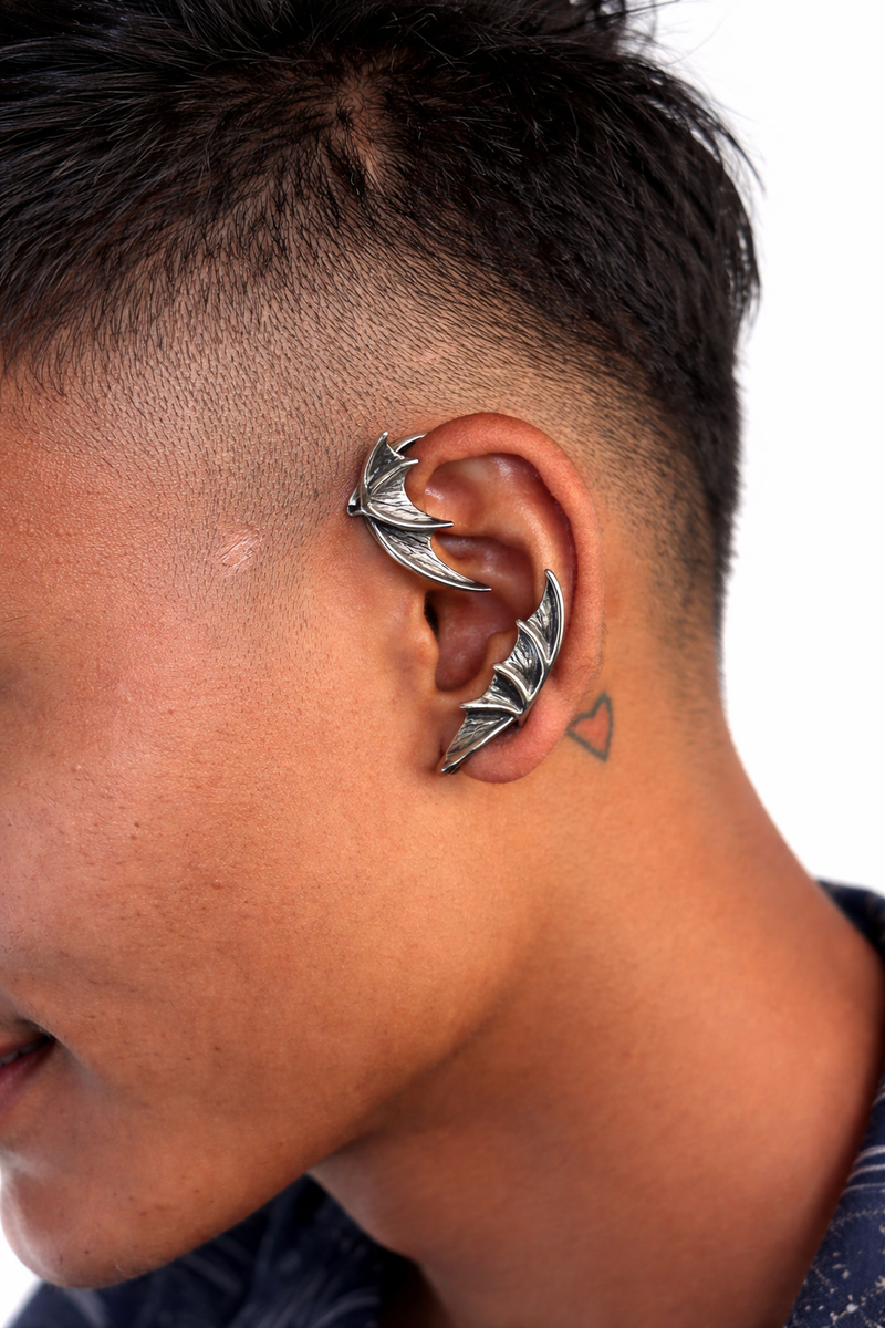 Bat wings Earcuffs