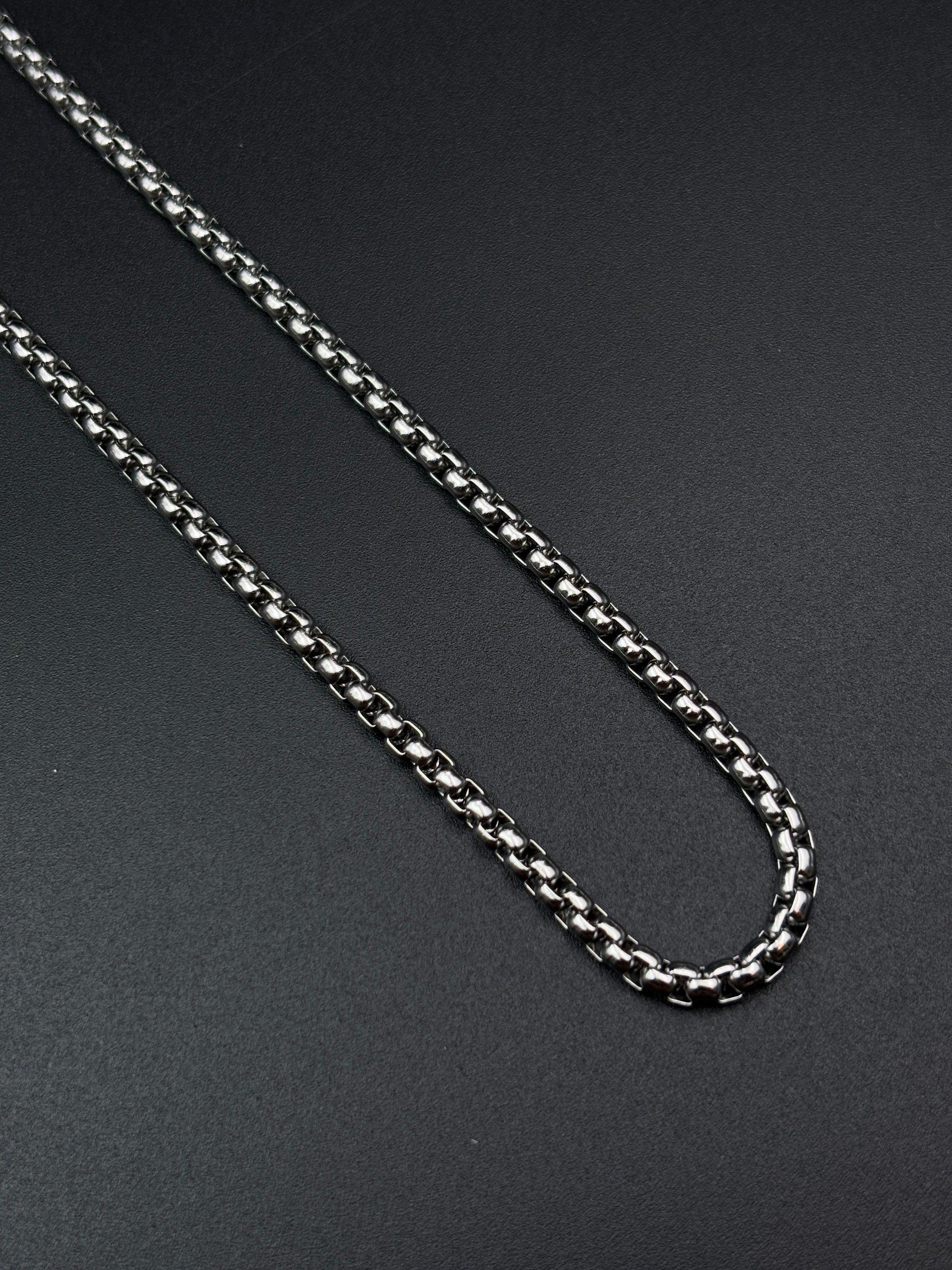 Minimalist Gold & Silver Round Chain for Men