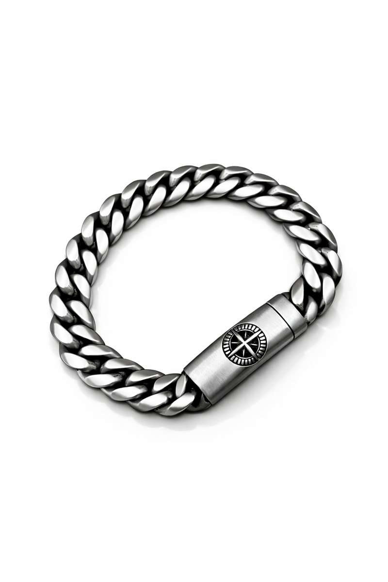 Virasat - Northstar Cuban Gunmetal Bracelet