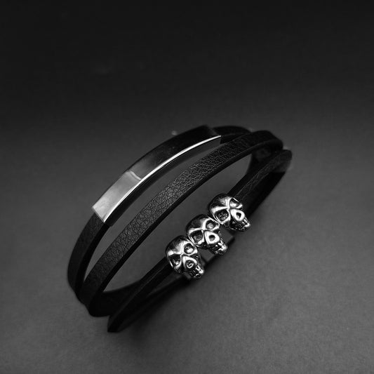 Villan Skull Bracelet - Vrp Fashions 