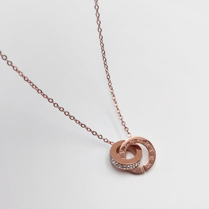 Romaia Knot Ring Necklace - Vrp Fashions 