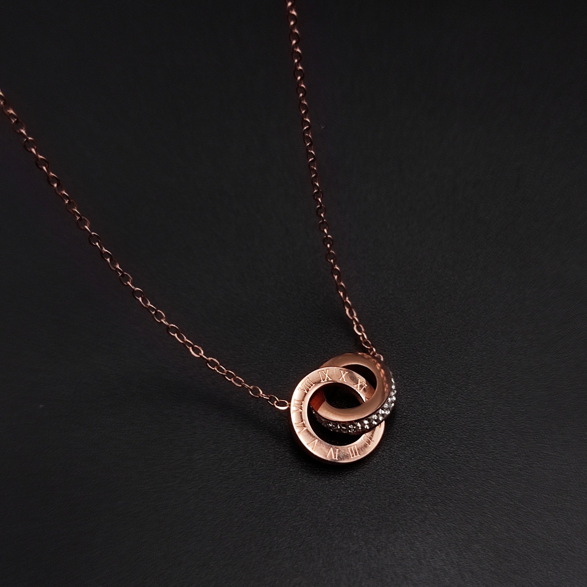 Romaia Knot Ring Necklace - Vrp Fashions 