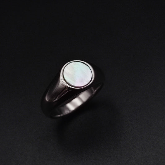 Pearl Signet Ring - Vrp Fashions 