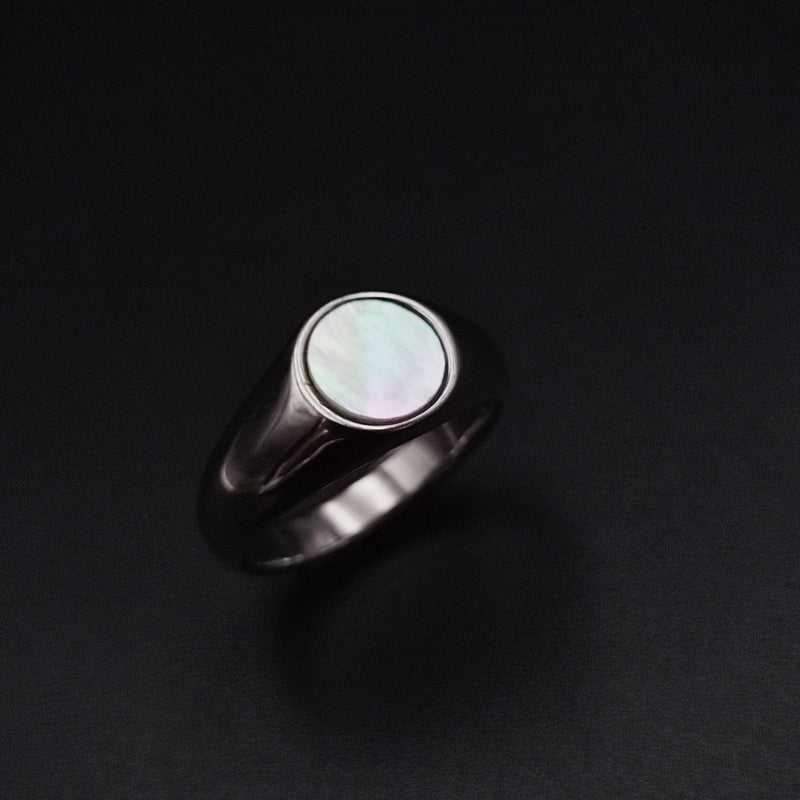 Pearl Signet Ring