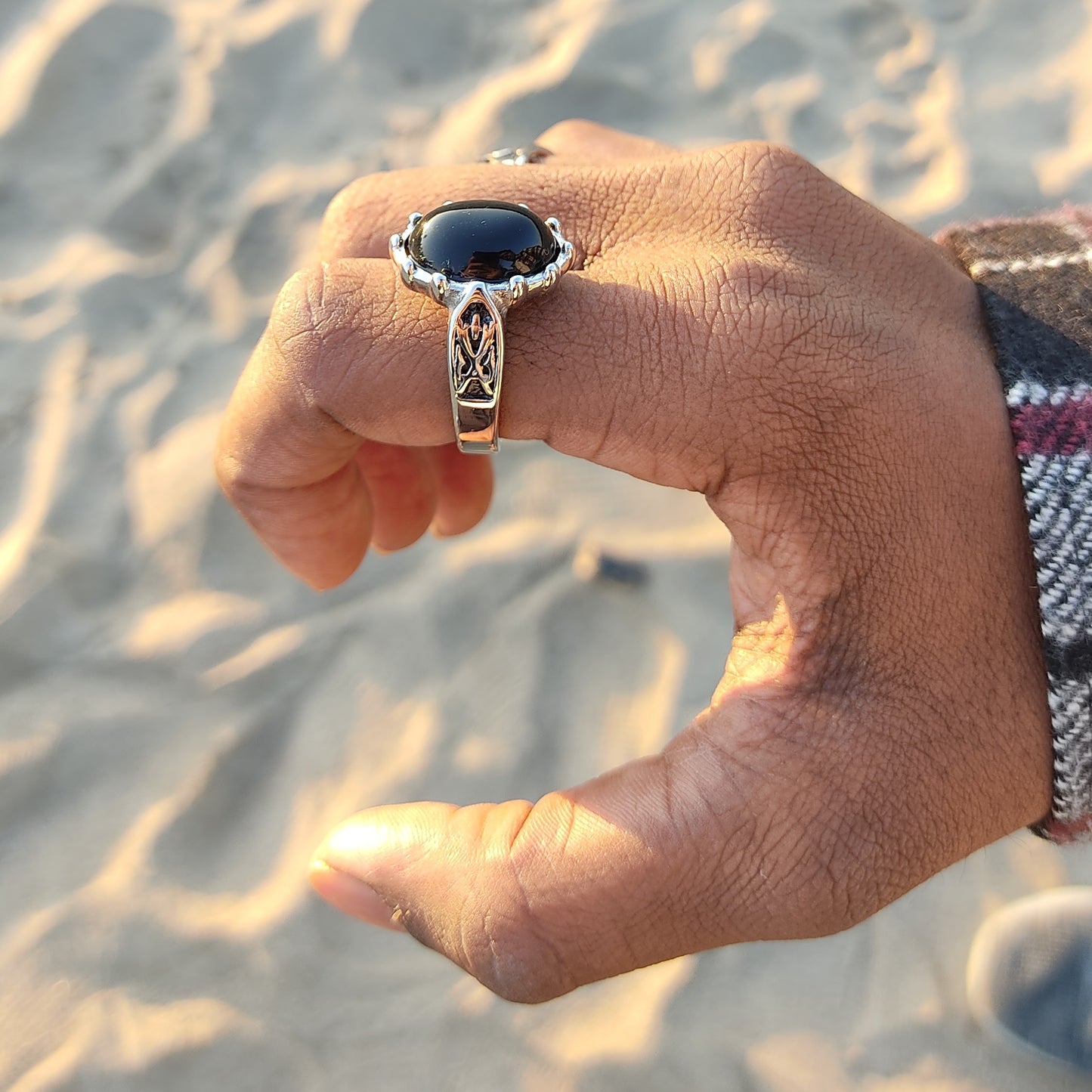 Eros Onyx Ring