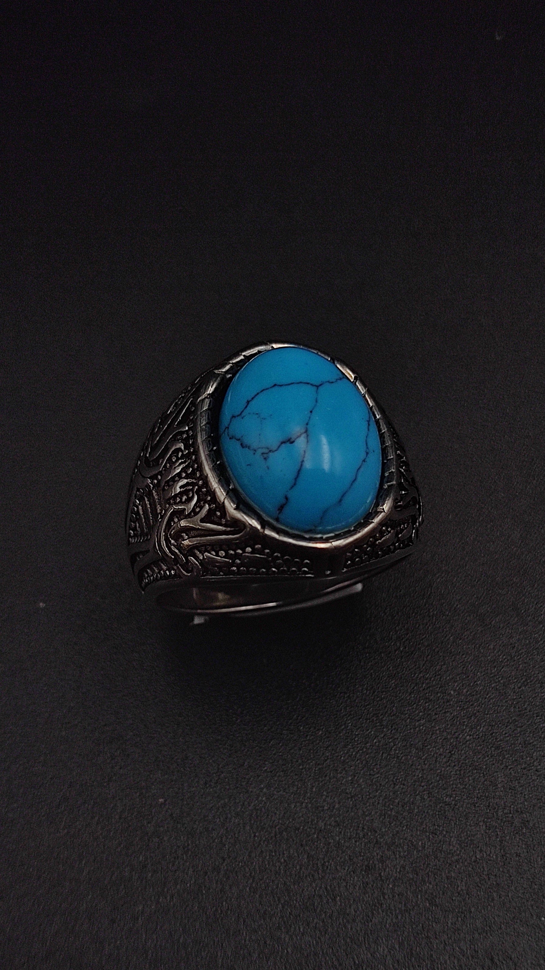 Turquoise Retro Ring - Vrp Fashions 