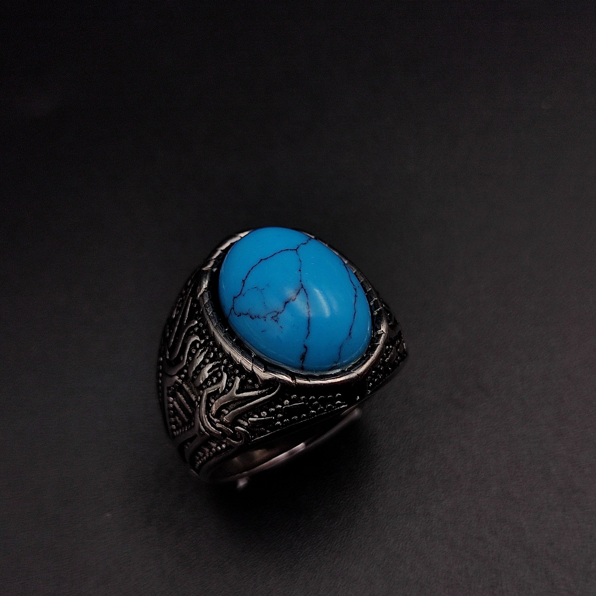 Turquoise Retro Ring - Vrp Fashions 