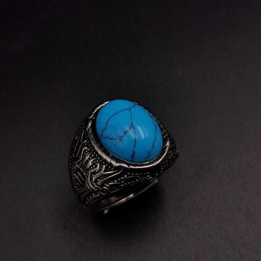 Turquoise Retro Ring - Vrp Fashions 