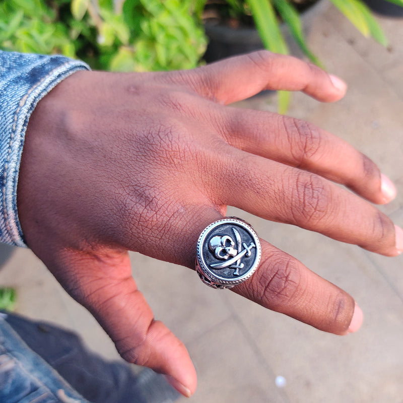 Pirate Skull Ring
