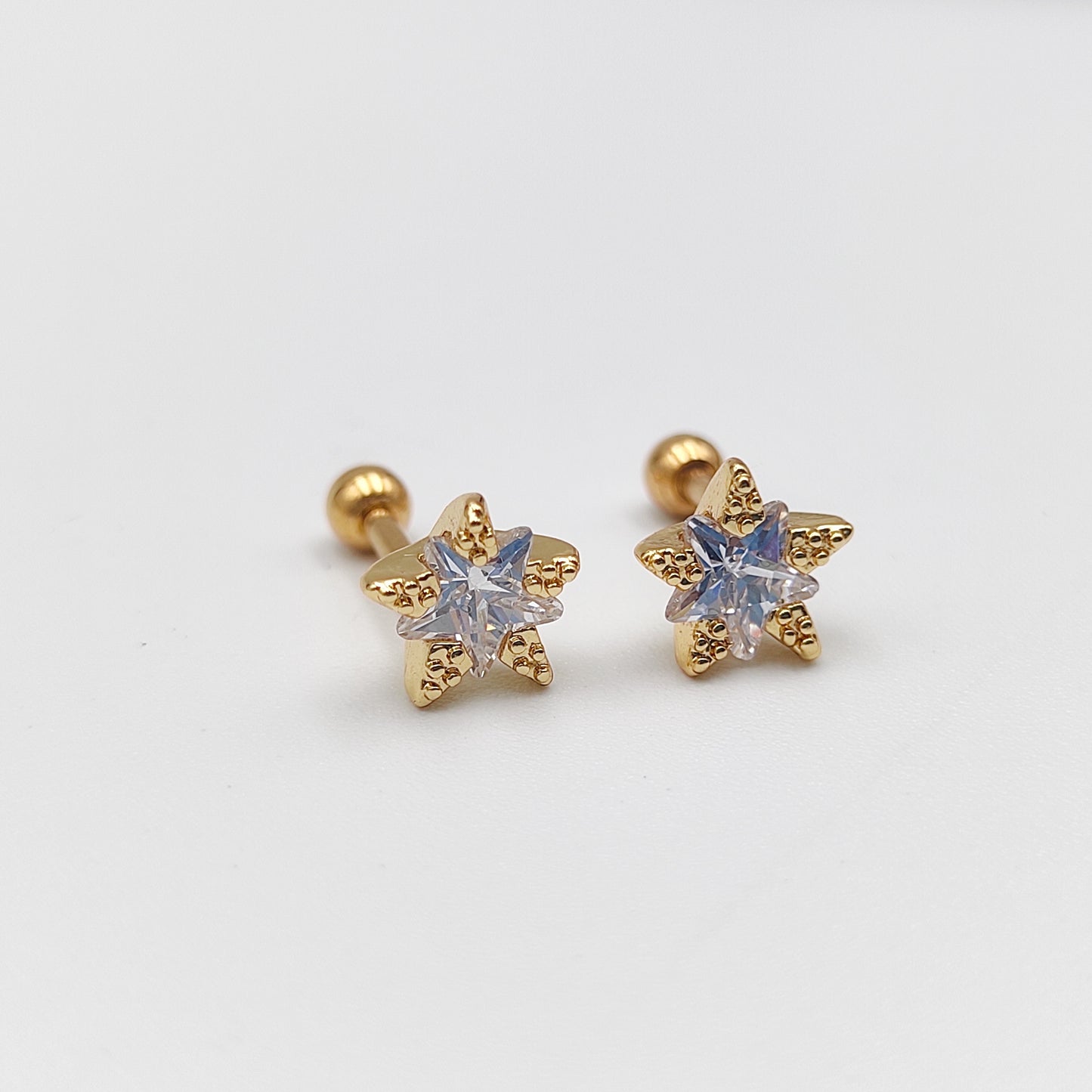 Star Solitaire Studs - Vrp Fashions 