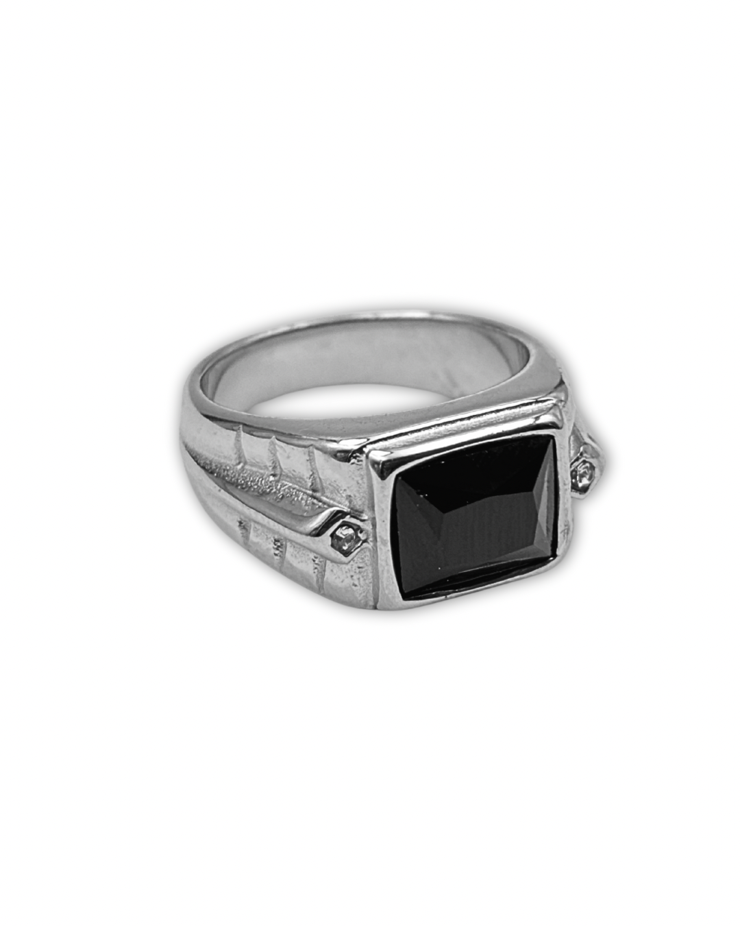 Obsidian Signet Ring