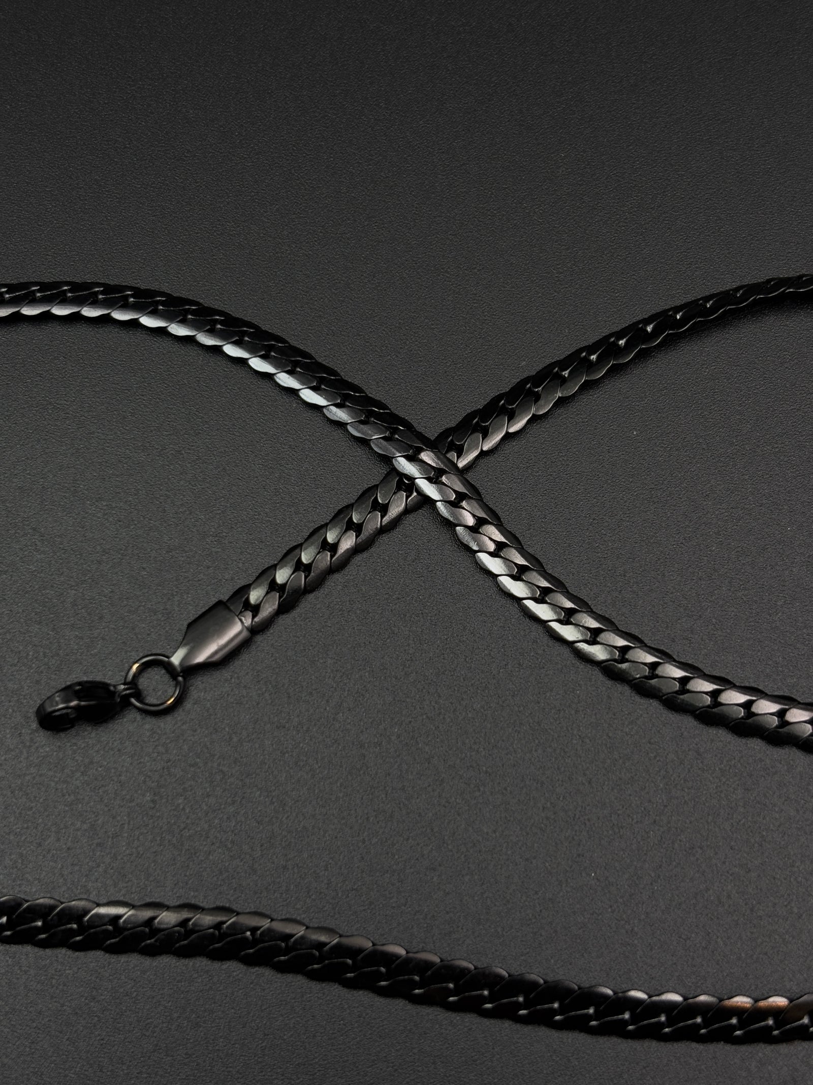Men’s Omega Chain Black