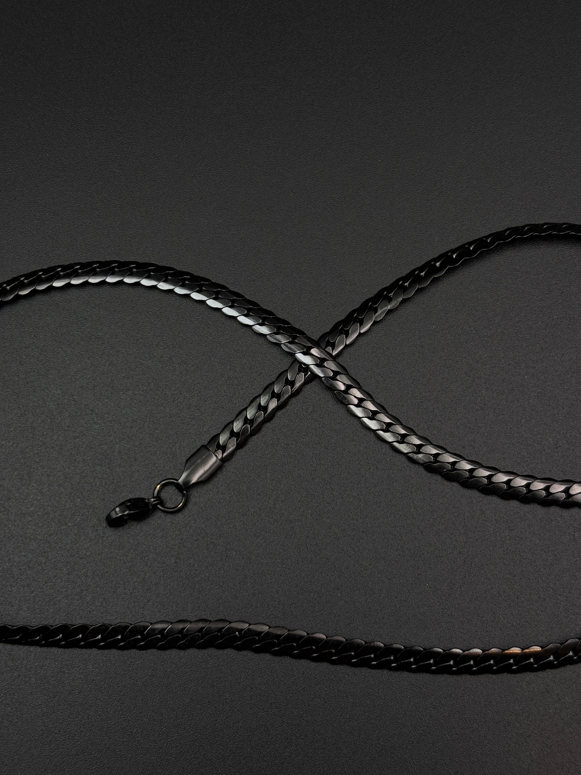 Men’s Omega Chain Black