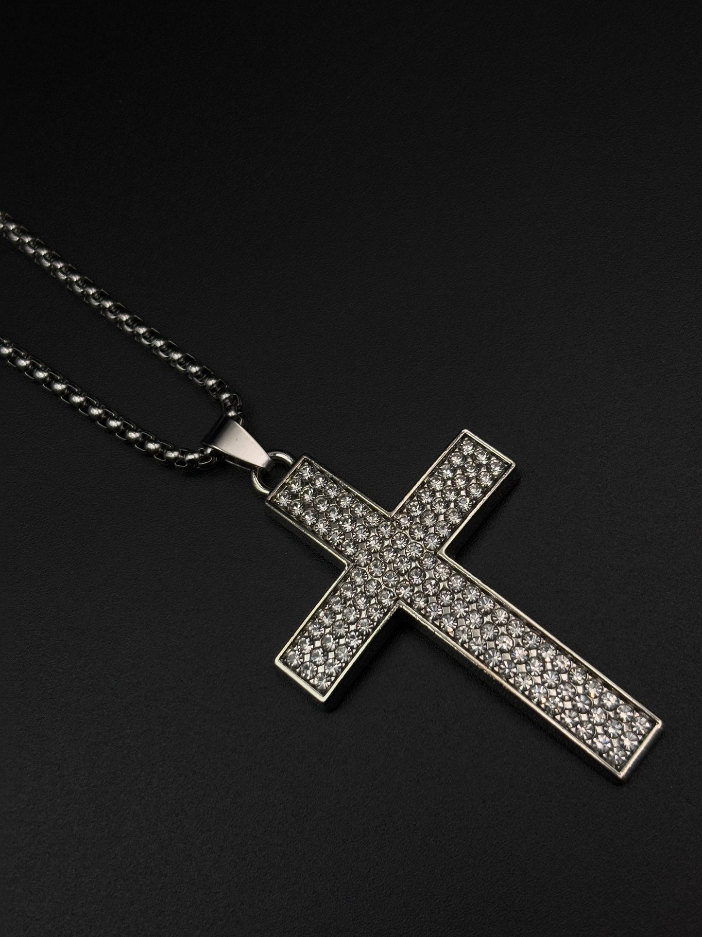 Iced Cross Necklace