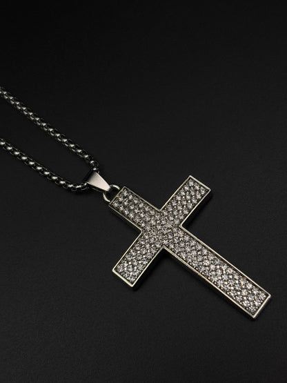 Iced Cross Necklace