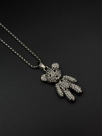 Icy Teddy Necklace
