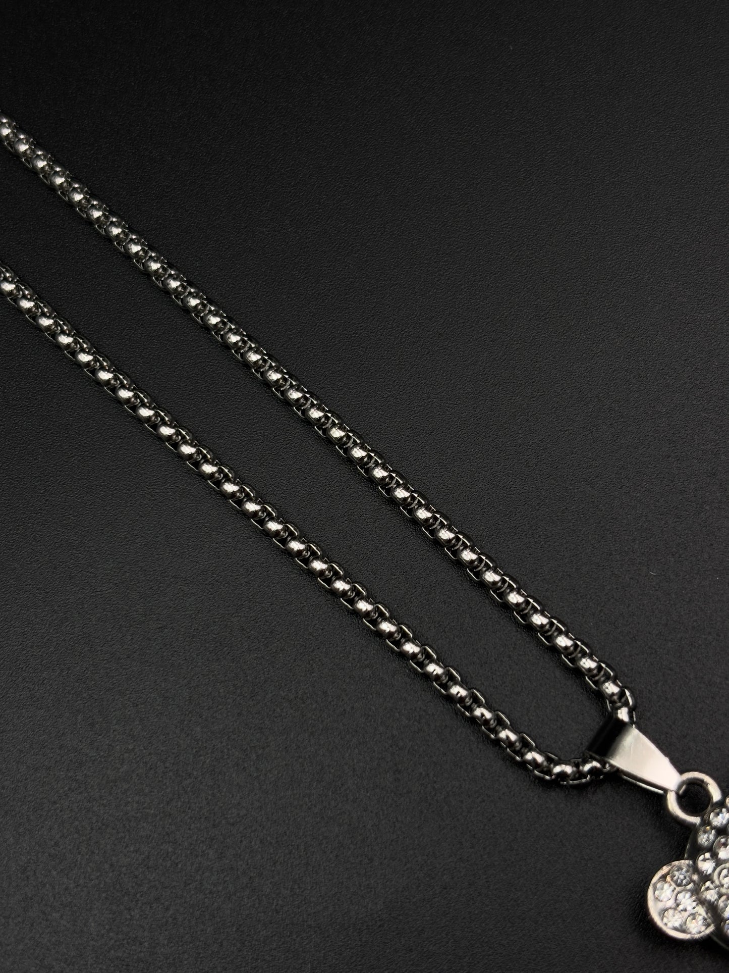 Icy Teddy Necklace
